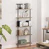 vidaXL Bookshelf Artisan oak 60 x 24 x 168 cm Engineered wood