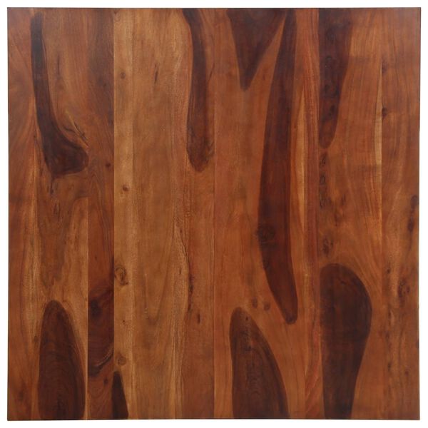 vidaXL Dining Table 120x120x77 cm Solid Wood Acacia