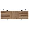 vidaXL Console Table Reclaimed Teak 120x35x81 cm