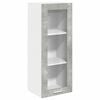 vidaXL Hanging Cabinet Concrete Grey 40 x 31 x 100 cm Engineered Wood