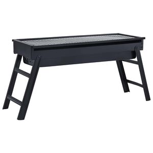 vidaXL Portable Camping BBQ Grill 60x22,5x33 cm