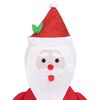 vidaXL Decorative Christmas Santa Claus Figure LED Luxury Fabric 60cm
