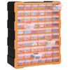 vidaXL Multi-drawer Organiser with 60 Drawers 38x16x47.5 cm