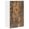 vidaXL Wall Cabinet PORTO Smoked Oak 50 x 31 x 80 cm Engineered Wood