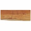 vidaXL Wall Shelf 50x20x3.8 cm Rectangular Solid Wood Acacia Live Edge