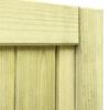 vidaXL Garden Gate Impregnated Pinewood 125x100 cm
