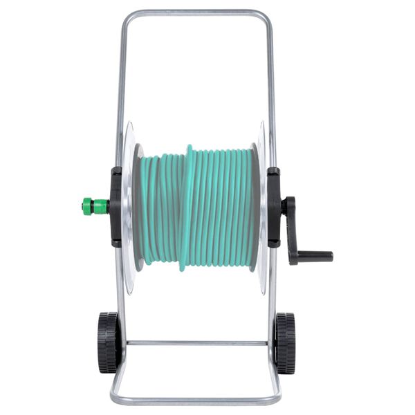 vidaXL Hose Reel Cart for 80 m 1/2" or 50 m 3/4" Hose Steel