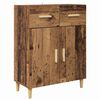 vidaXL Highboard Old Wood 69.5 x 34 x 180 cm Engineered Wood