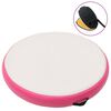 vidaXL Inflatable Gymnastic Mat with Pump 100x100x15 cm PVC Pink