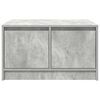 vidaXL Coffee Table with Drawers Concrete Grey 70.5x70x40 cm