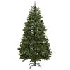 vidaXL Artificial Christmas Tree Green 240 cm PVC and Metal