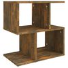 vidaXL Bedside Cabinets 2 pcs Smoked Oak 50x30x51.5 cm Engineered Wood