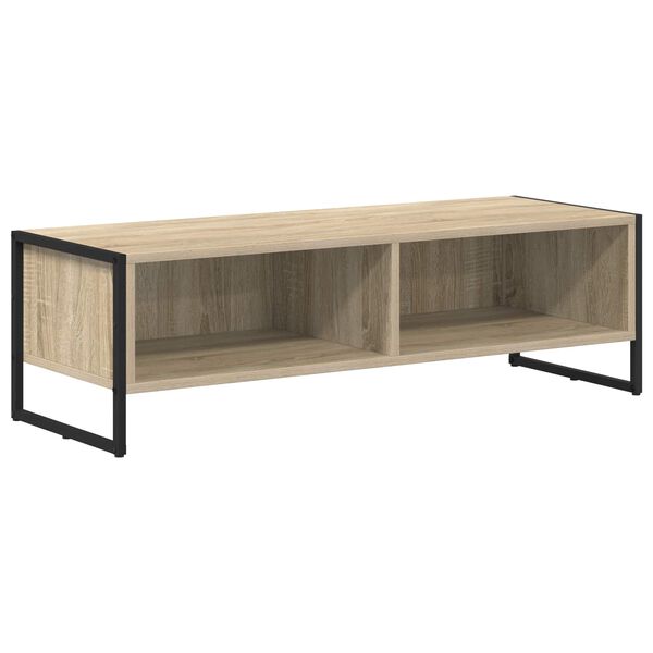 vidaXL TV Cabinet Sonoma 100 x 36.5 x 30.5 cm Engineered Wood