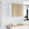 vidaXL Hanging Cabinet Lyon Sonoma Oak 60x31x60 cm Engineered Wood