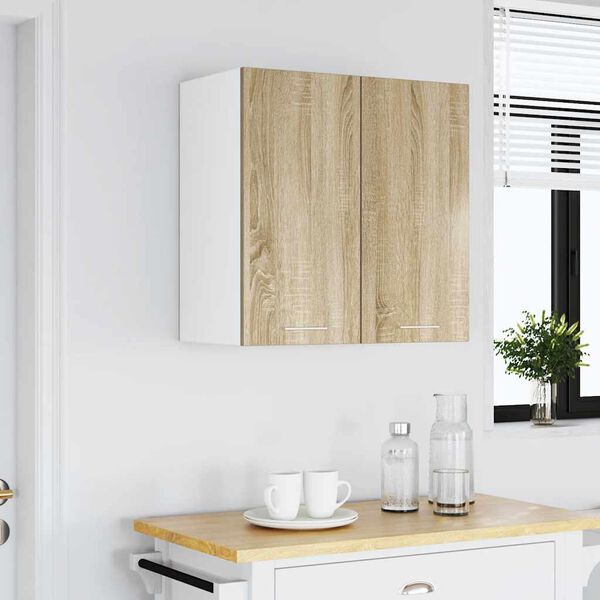 vidaXL Hanging Cabinet Lyon Sonoma Oak 60x31x60 cm Engineered Wood