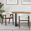 vidaXL Dining Chairs 2 pcs Light Brown 54 x 57 x 73 cm