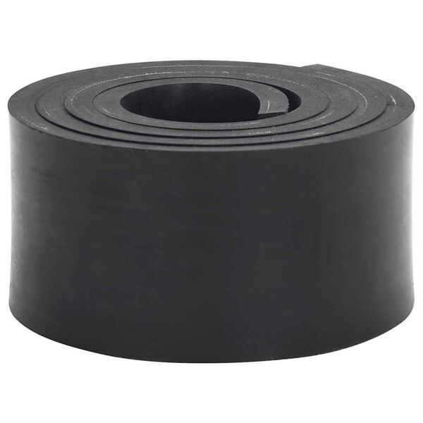 vidaXL Rubber Edge for Snow Plow Black 150x10x1 cm
