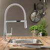 SCH&Uuml;TTE Sink Mixer with Spiral Spring NEW YORK Chrome