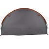 vidaXL Tunnel Tent with Roof Grey and Orange 890 x 470 x 220 cm