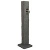 vidaXL Garden Tanker Anthracite 26 x 26 x 98 cm PE