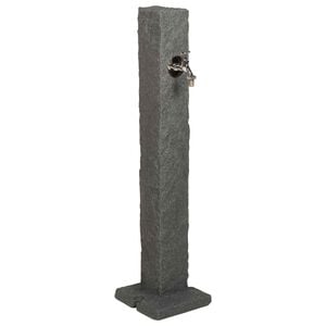 vidaXL Garden Tanker Anthracite 26 x 26 x 98 cm PE