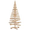 vidaXL Christmas Trees KOTKA 120 cm Solid Pine Wood Natural