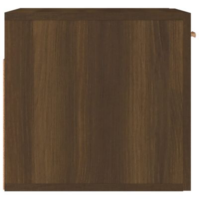 vidaXL Wall Cabinet Brown Oak 80x35x36.5 cm Engineered Wood