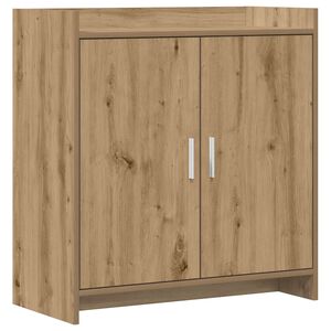 vidaXL Sideboard Artisan Oak 72 x 36 x 80 cm Engineered Wood