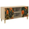 vidaXL TV Cabinet ZAANDAM 102 x 33 x 50 cm Sonoma Engineered Wood