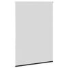 vidaXL Roller Blind Blackout Black 115x175 cm Fabric Width 110.7 cm Polyester