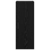 vidaXL Wall Mounted Cabinet Black Oak 34.5 x 34 x 90 cm
