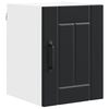 vidaXL Kitchen Cabinet 2 pcs Black 30 x 31 x 40 cm Engineered Wood