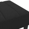 vidaXL Footstool Black 77x55x31 cm Fabric
