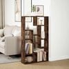 vidaXL Bookcase Smoked Oak 72x20x120.5 cm Engineered Wood