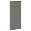 vidaXL Roller Blind Blackout Grey 105x210 cm Fabric Width 100.7 cm Polyester