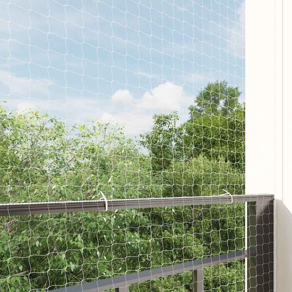 vidaXL Cat Net Transparent 8x3 m Nylon