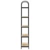 vidaXL Bookshelf Sonoma Oak 80 x 30 x 183 cm Engineered wood