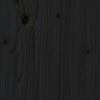 vidaXL Highboard Black 34x40x108,5 cm Solid Wood Pine