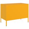 vidaXL TV Cabinets 2 pcs Mustard Yellow 68x39x50.5 cm Steel