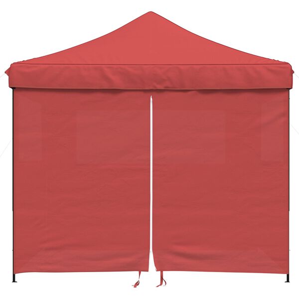 vidaXL Party Tent Folding Burgundy 292 x 292 x 315 cm Oxford Fabric