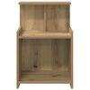 vidaXL Bedside Cabinet 2 pcs Artisan Oak 40 x 35 x 60 cm