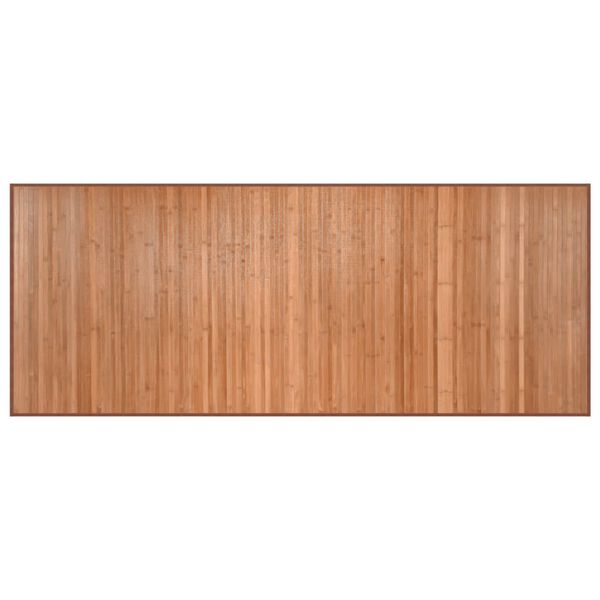 vidaXL Rug Rectangular Natural80x200 cm Bamboo