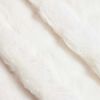 vidaXL Faux Rabbit Fur Blanket 4 pcs White 150 x 220 cm Polyester