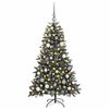 vidaXL Artificial Christmas Tree with 150 LEDs with Stand Green 150 cm