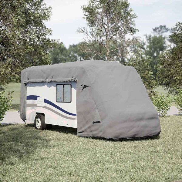 vidaXL Motorhome Covers Grey 660x235x275 cm Non-woven Fabric