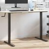 vidaXL Standing Desk Frame Black (94-135)x60x(70-114) cm Steel