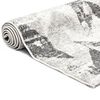 vidaXL Rug Grey and White 80x150 cm PP