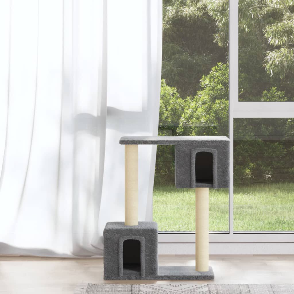 CAT Cat Tree with Sisal Scratching Posts 60 cm 8720286566879 