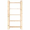 vidaXL Book Cabinet/Room Divider 41x35x125 cm Solid Wood Pine