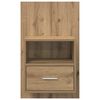 vidaXL Bedside Cabinet with Drawer 2 pcs Artisan Oak 50 x 32.5 x 80cm